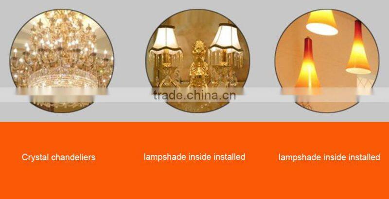 Wide angle 360 degree led e27 lamps 4W filament clear bulb