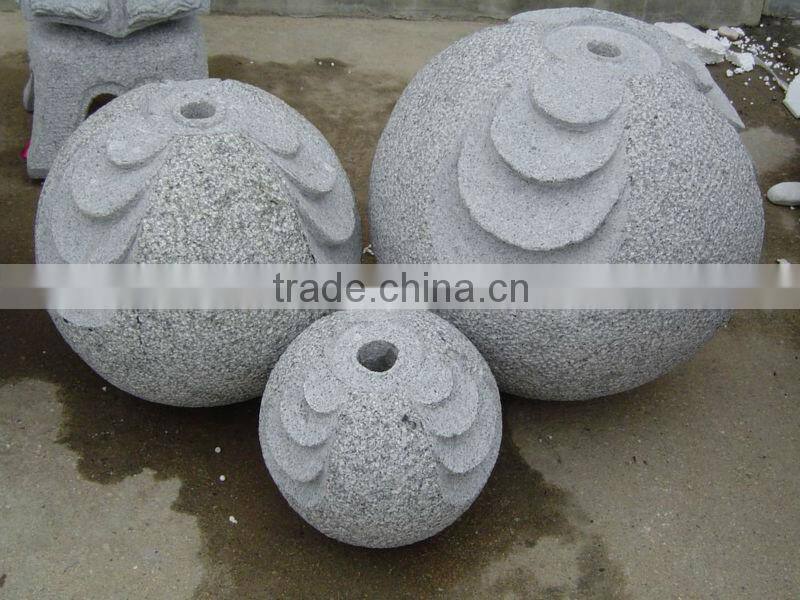stone sphere ornaments
