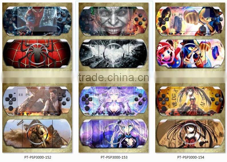 Sticker Design China Suppliers Decal Vinyl Skin Sticker For Sony PlayStation Portable For PSP 3000