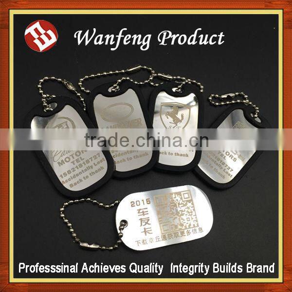 2015 Personalised Custom Free Name Text Engraved Military Dog Cat Puppy Pet ID Tags