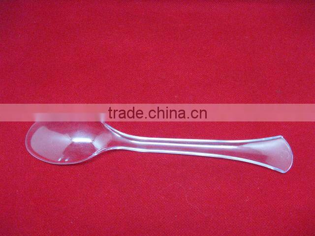 Clear Children Plastic Spoon And Fork