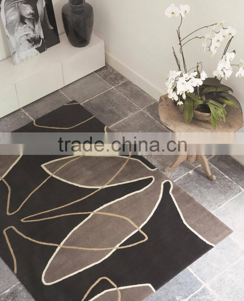 Commercial use New zealand wool carpet hand tudfted carpet