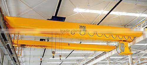 50t European Style Double Girder Railway Bridge Crane