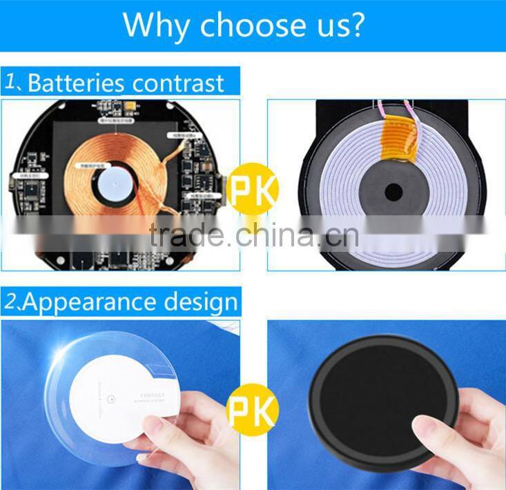 LCD TFT qi wireless charger for iphone power bank for samsung galaxy s3 mini i8190