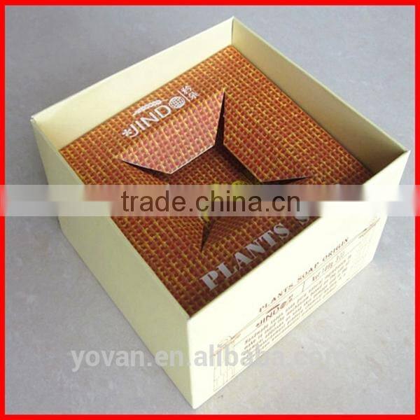 Square Soap Cardboard Box Packing Custom Wholesale