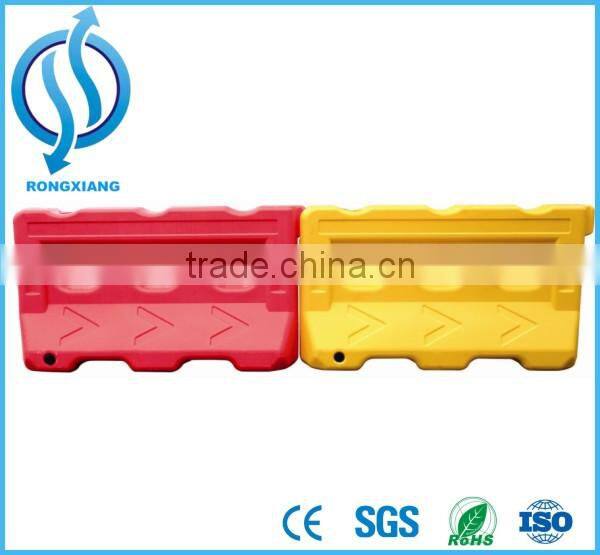 Yellow Plastic Barriers for Sale Road Barrier Water Filled Weights