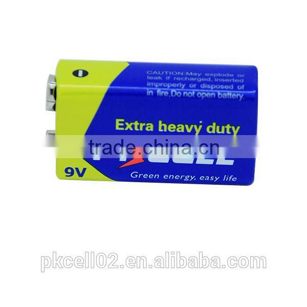 Trade Assurance 9V/6F22 heavy duty battery