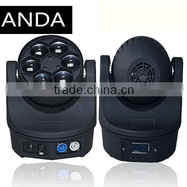 Super bright disco dj lighting 6*15w RGBW 4 in 1 led beam moving head for bar show