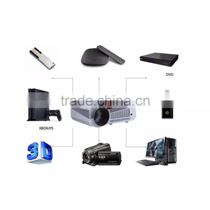 4.4 Android WIFI Full HD LED Daytime 3D Smart Projector 2800Lumen Proyector Beamer LED86 Home Cinema Wireless Phone projector