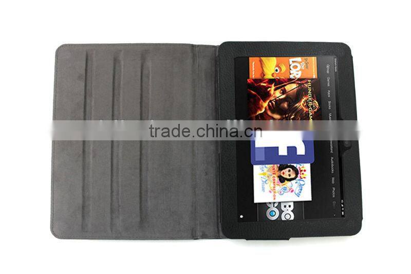Multi-Angle Leather Folio Case Cover for Amazon Kindle Fire HD8.9 Tab