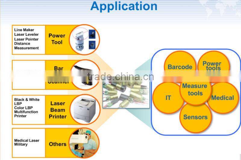cheap price medical instrument diode TO18/5.6mm 658nm 100mw red laser diode