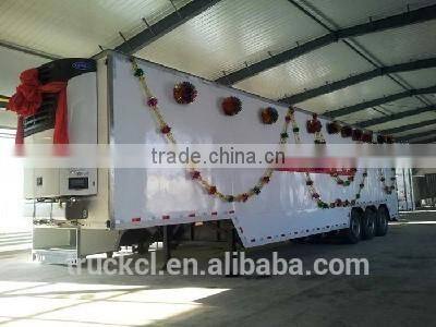 30ton refrigerated semi trailer, tri-axles refrigerated semi trailer