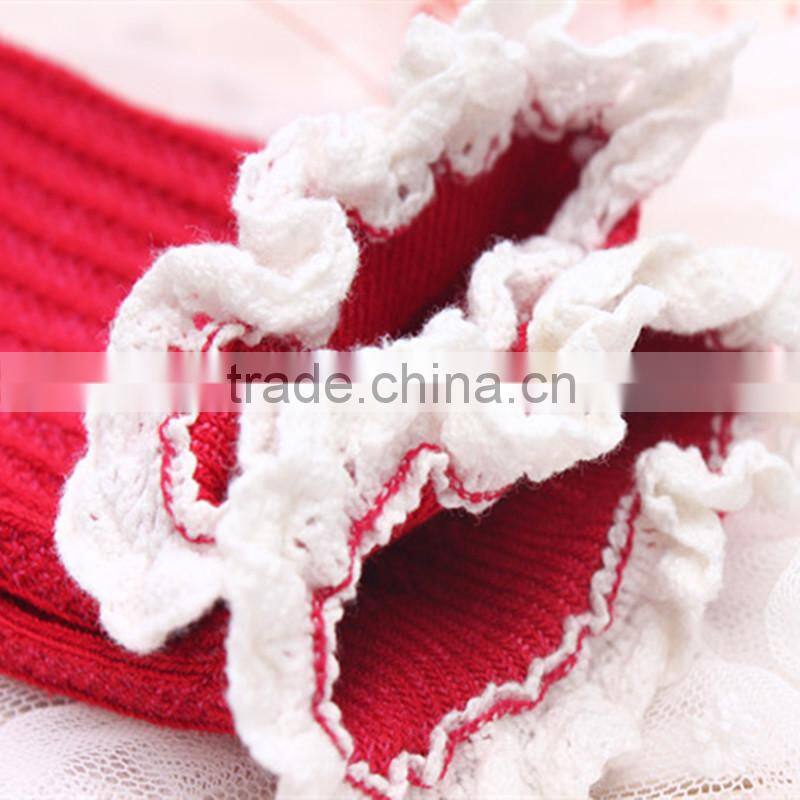 100% cotton lace stripe baby pants fashion for baby girls and school girl