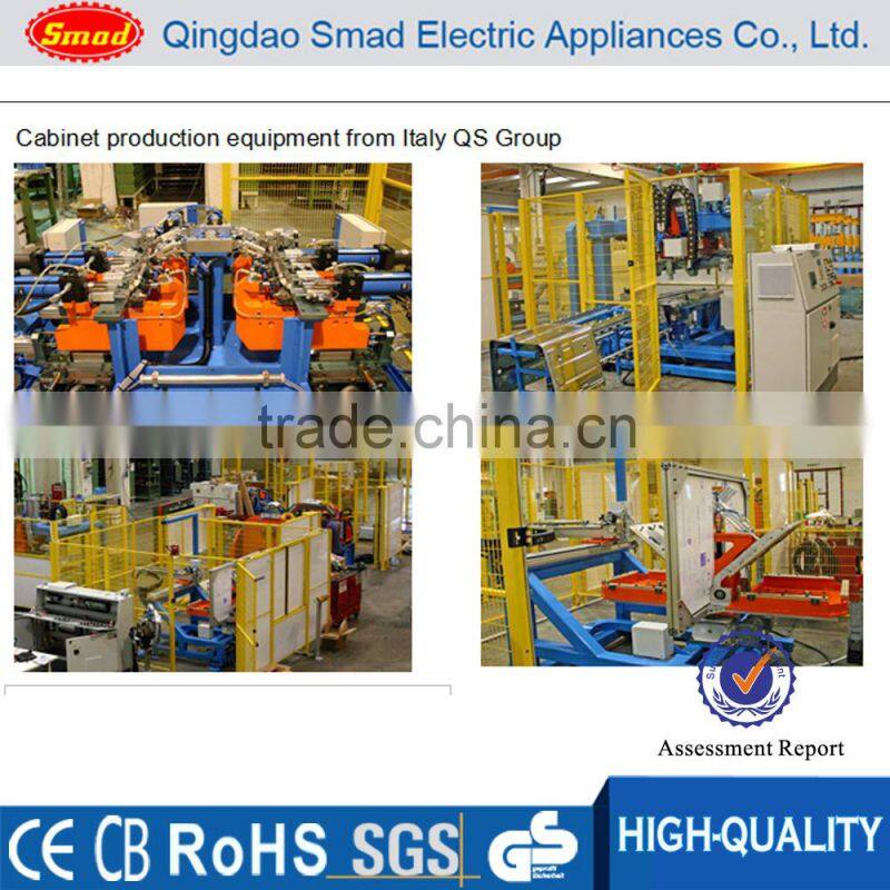 Full white small automatic freestanding dishwasher for apartments