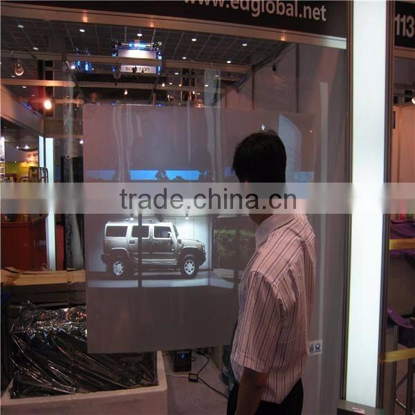 Multi-touch foil for shopping mall