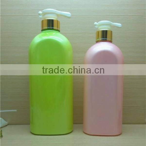 800ml 26oz flat Personal Care Industrial Use and PET Plastic Type best design shampoo bottle