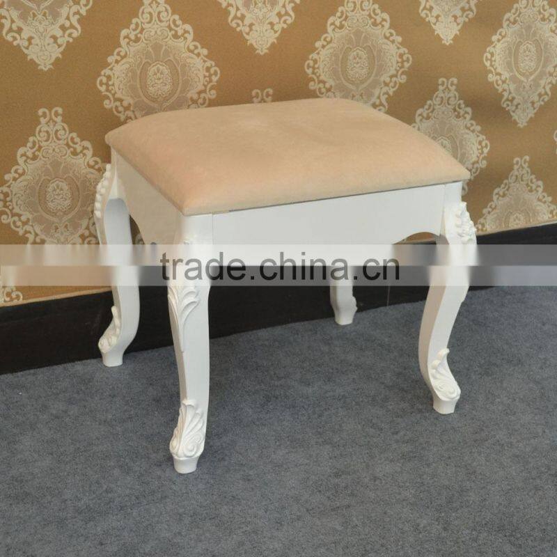 Soft Wooden MDF Stool for Dressing Stool