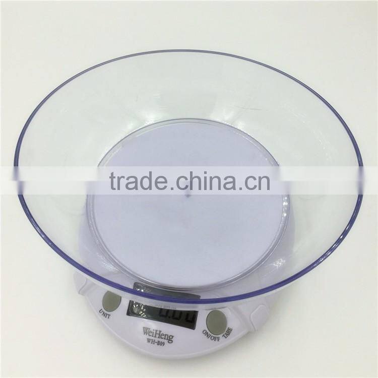 Hot sale electronic digital food kitchen weighing scale 7kg