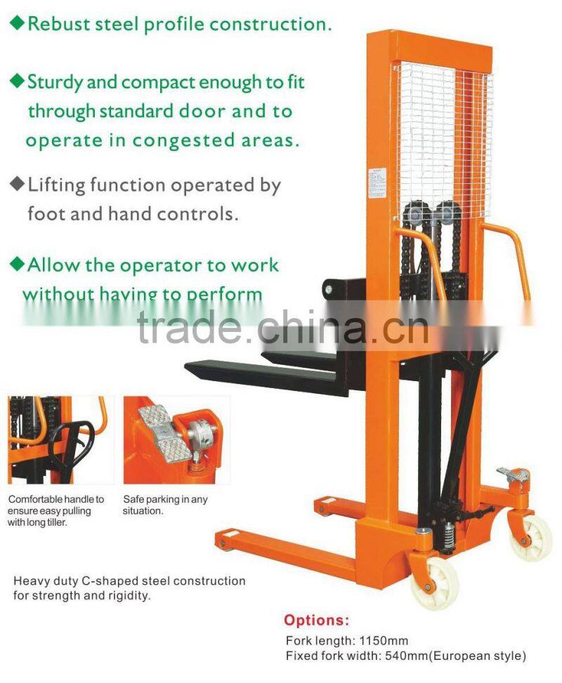 Hydraulic manual Stacker 1.5 Ton
