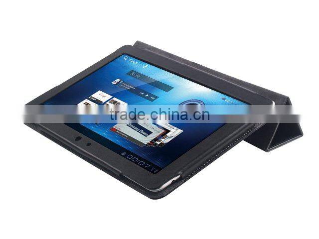 SIKAI 2012 new PU leather case for Huawei mediapad 10FHD-Brown