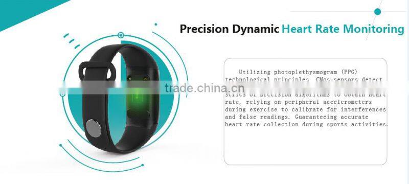 2016 Pedometer intelligent bracelet multiple function watch for fitness tracker with led display