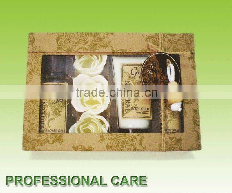 gift box/bath GIFT SET/Kraft paper box set/NATUAL CARE