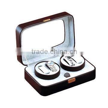 Hot sale High quality gift wrap box for watch,Custom luxury black wooden watch box