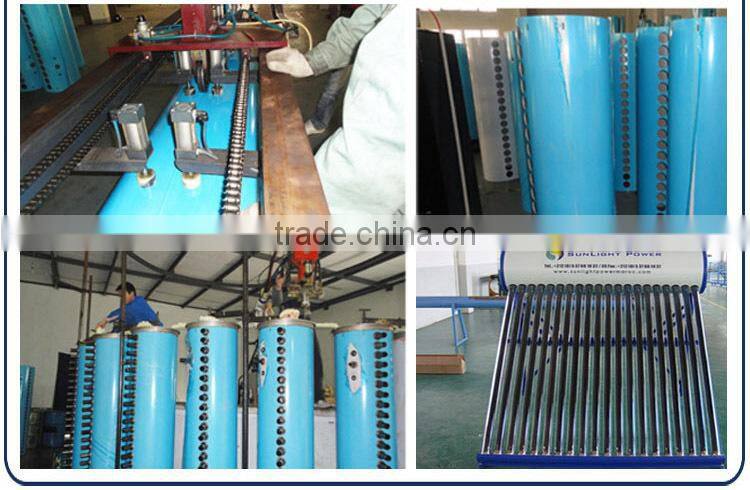 200 liters portable vacuum tube solar water heater