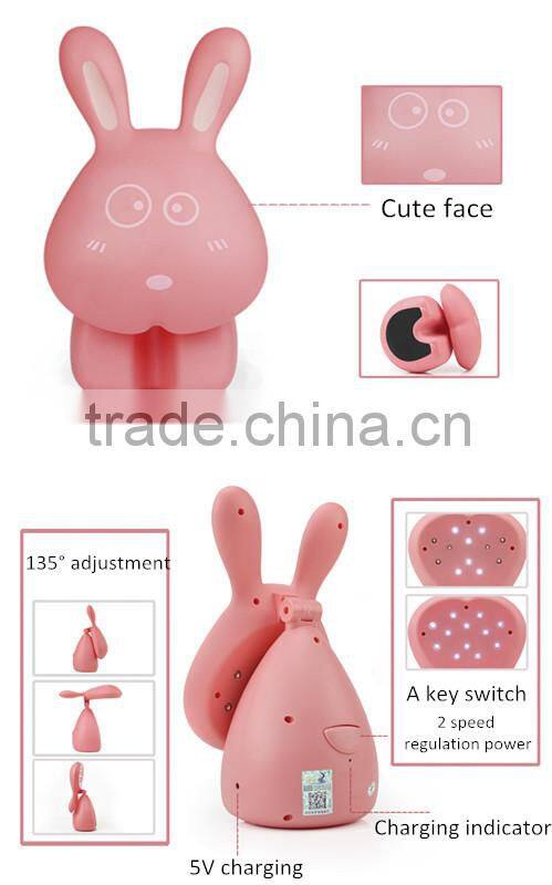 Home goods pretty portable mini rabbit battery led clamp folding desk lamp
