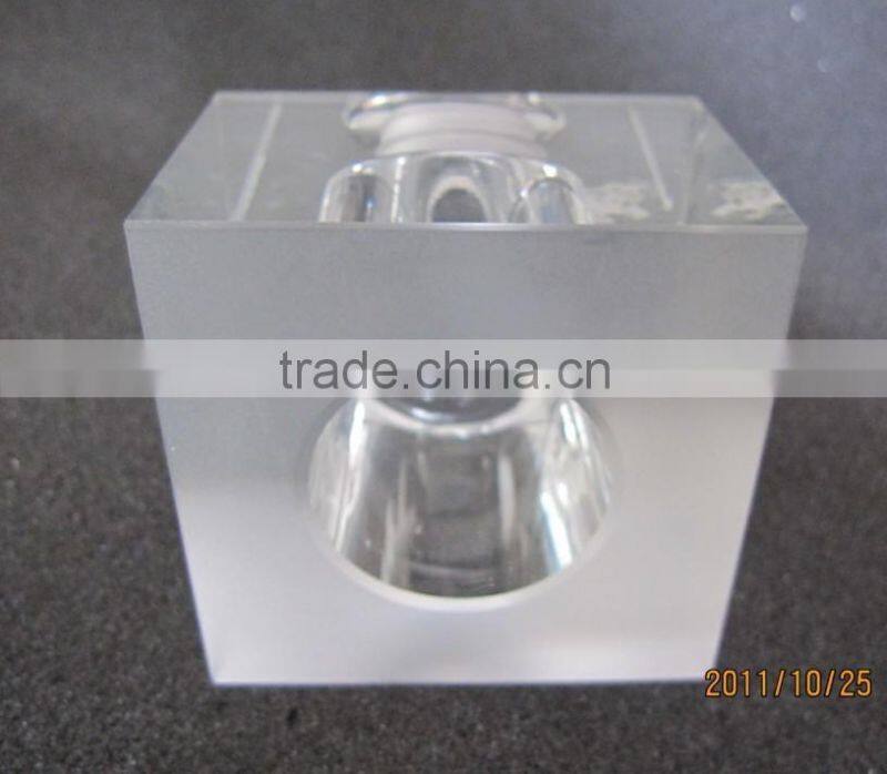 Gold crystal lamp shade