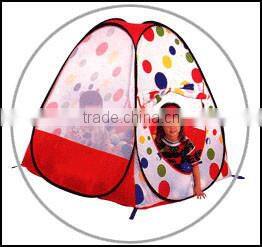 Polka Dot Pop up Teepee tent Pop up kids tent