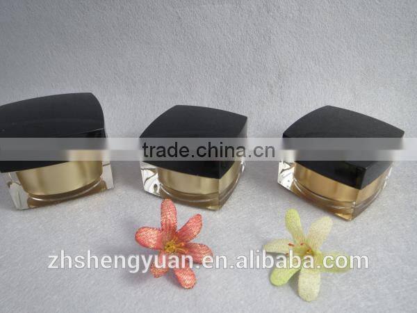 eye shape face cream cosmetic jar acrylic