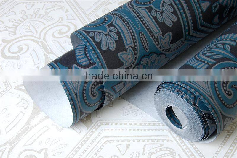 simple fashion luxury non-woven wallpaper