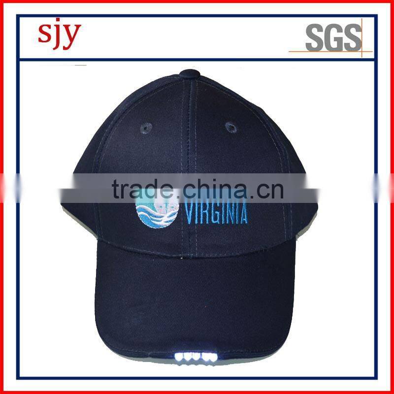 wholesale bottle opener cheap baseball caps with led lights
