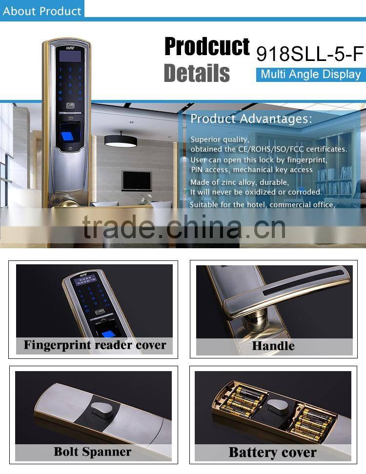 best price biometric fingerprint door lock with access control system