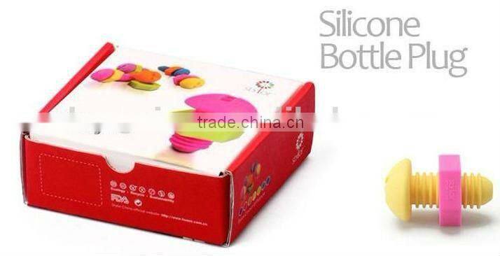 silicone bottle plug for red wine