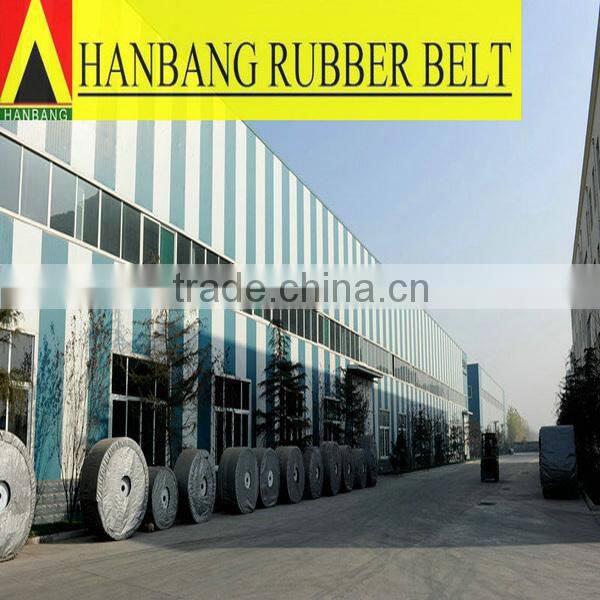 Rubber chevron conveyor belt EP500/5PLY5+2