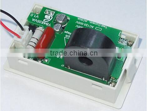 Digital LED display AC voltageMeter CurrentMeter AC60-300V AC130-500V