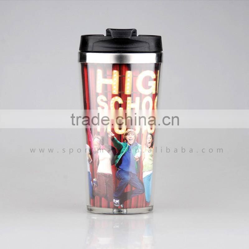 Colorful paper coffee cup fancy mug bulk buy from China travel mug
