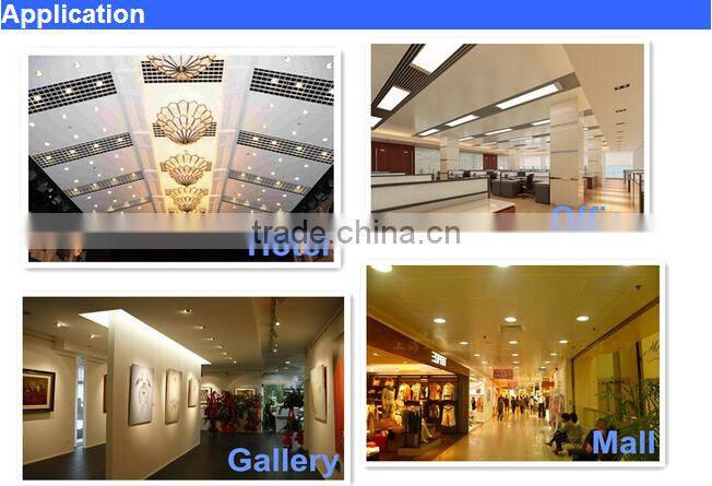 Zinc alloy die casting recessed downlight ceiling light trims MR16 downlight GU10 /G5.3