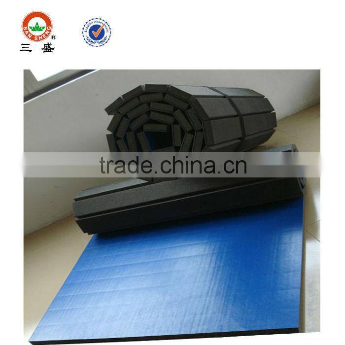 Carpet bonded foam flexi roll ,Roll up wrestling mat, cheerleading mats ,flexi roll gymnastic mats