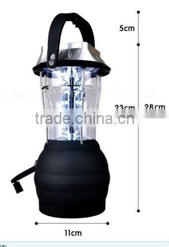 Hand-operated generating LED lighting