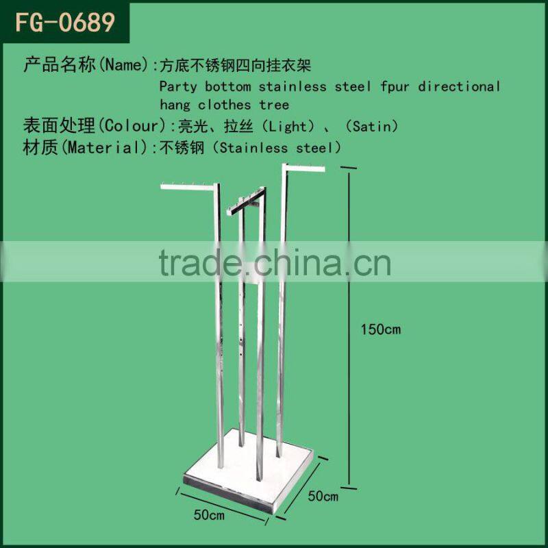 clothing store furniture for family/clothing display rack