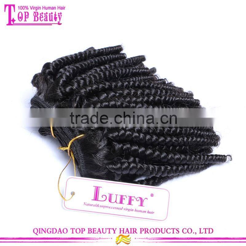 100% Remy Hot Beauty Romance Curl Human Hair 8a Grade Virgin Brazilian Hair Weave
