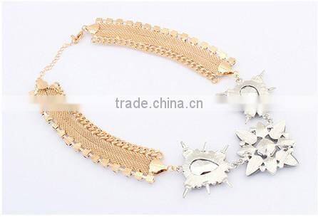 New Luxury Punk Choker Collar Vintage Pendant Statement Necklace Women Necklaces & Pendants Fashion Necklaces for Women 2014