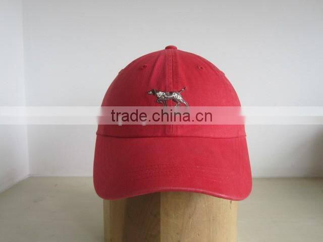 Red Cotton Baseball Caps