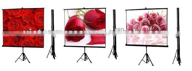 VICTORY 70" PORTABLE TRIPOD SCREEN for exhibtition