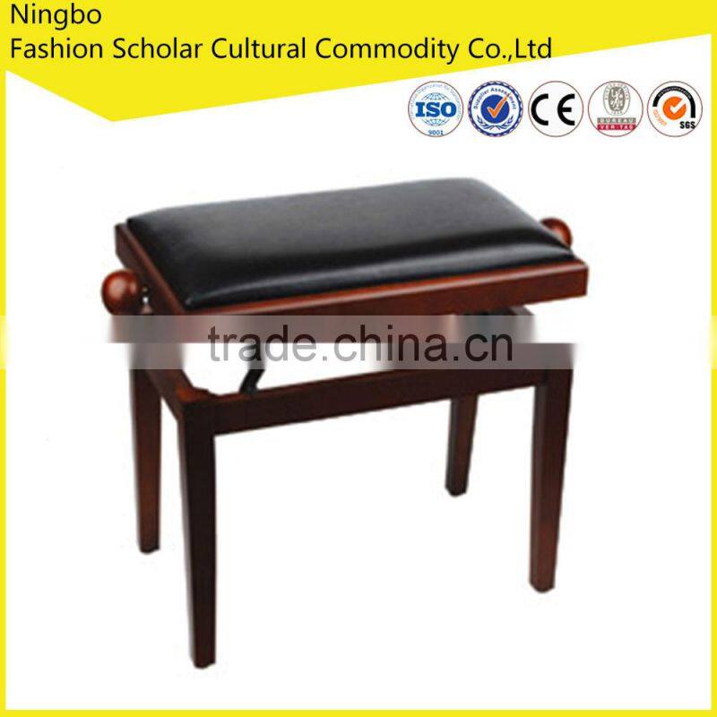 solid wood piano bench