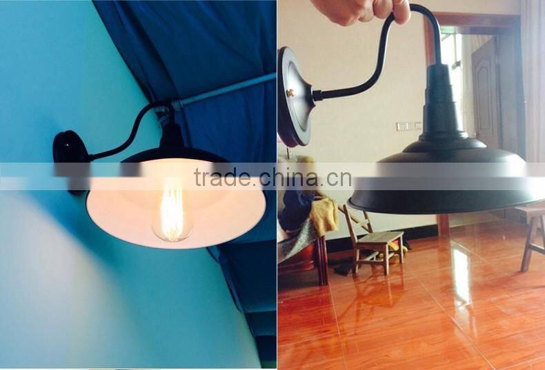 Industrial indoor vintage wall light and wall lamp