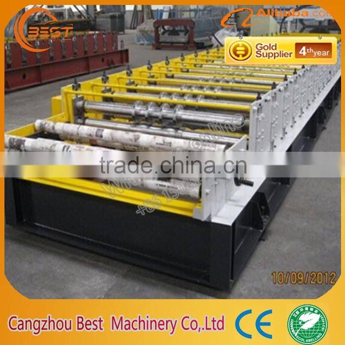 Equipments Producing Sheet Roll Forming Building Machine